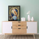 5D Diamond Painting Kit Owl Partial Special Shape Drill Rhinestone DIY Wall Arts