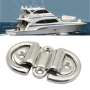 Satinless Steel D-shaped Buckle Deck Pull Handle Flush Lift Ring Yacht Order