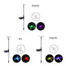 Shape Stainless Steel Lawn Landscape Path LED Garden Lamp Solar Light Spot Lamp