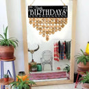 Creative Family Decorative Listing Wooden Calendar Birthday Reminder Boards