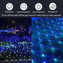 LED Net Fairy Lights Home Wedding Party Christmas Decor (Blue Light EU) Newly