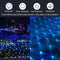LED Net Fairy Lights Home Wedding Party Christmas Decor (Blue Light EU) Newly