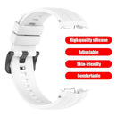 Silicone Watch Band Smart Bracelet Wrist Strap for Honor GS Pro (White)
