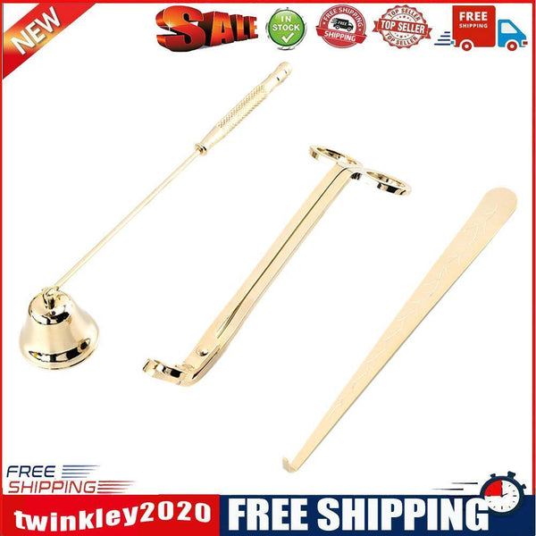 Candle Wick Scissor Set Stainless Steel Snuffer Lamp Trim Hook Cutter (D)