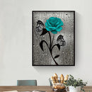 5D Diamond Painting Rose Butterfly Full Square Rhinestone DIY Home Decoration