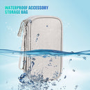 Digital Storage Bag Organizer Portable Data Cable Earphones Holder (Grey) Newly