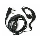 Headset Earpiece Earphone w/Mic For Walkie Talkie Baofeng Radio BF UV-5R E1F0