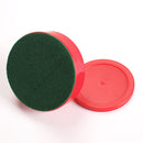 2Pcs 75mm Air Hockey Table Felt Pusher with 2pcs 63mm Puck Mallet Goalies Newly