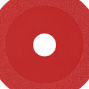 100mm Glass Cutting Disc DIY Grinding Sharp Jade Grinding Disc (Red)
