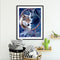 Oil Painting By Numbers Acrylic Handmade Four Wolves Digital Picture Home Decor