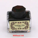 Calligraphy Feather Dip Pen Writing Ink Quill Fountain Pen Set (White)