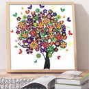 5D DIY Special Shaped Diamond Painting Butterfly Tree Embroidery Kits Wall