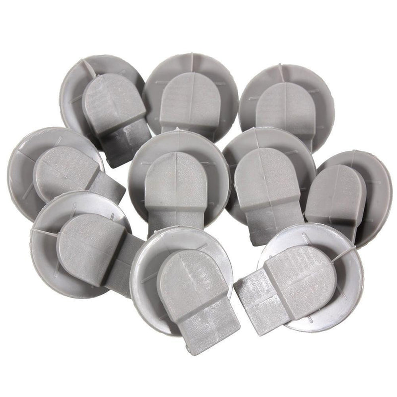 VODOOL 10pcs/Set Motor Cover Wheel Arch Trimming Clips Fasteners for B