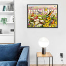 Flowers Birds Oil Paint By Numbers Kits Canvas Picture Wall Art DIY Craft Col