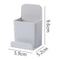 Remote Control Storage Case Wall Mounted Phone Rack Plug Holder Home Organizer