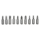 10pcs Electric Drill Screwdriver Bit Torx Cross Hex Shank Head (Yellow) Newly