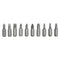 10pcs Electric Drill Screwdriver Bit Torx Cross Hex Shank Head (Yellow) Newly