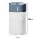 260ml Air Humidifier Ultrasonic Small Aroma Essential Oil Diffuser (Grey)