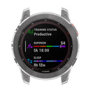 Watch Protective Frame Shell Case for Garmin Fenix 7 (Transparent White) Newly