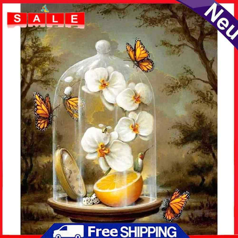 Diamond Painting Scene Full Round Drill Picture of Rhinestone DIY Drawing Kit