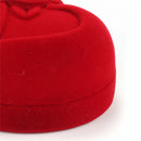 Gift Storage Cute Luxury Wedding Ring Box Jewelry Box Velvet Ring Box Red Heart