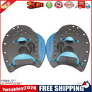 Swimming Paddles Fins Flippers Swim Water Sport Hand Webbed Gloves (Blue M)