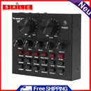 V8 Audio External USB Headset Microphone K Song Stereo Live Broadcast Sound Card
