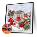 5D Kit Rhinestone Pictures DIY Christmas Heart Full Round Drill Diamond Pai