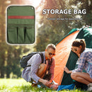 Canvas Storage Bag Camping Chair Arm Cell Phone Multi Pocket Hanging Organize