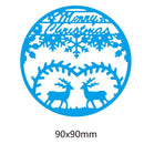 Decor Scrapbooking Embossing Christmas Deer Snowflake Cutting Dies Stencils