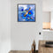 5D Diamond Painting Blue Flower Bird Partial Special Shape Drill DIY Decor