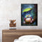 Rain Owl Oil Paint by Numbers Hand Painted Frameless Picture Home DIY Ornam