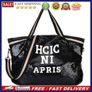 Women Girl Sequin Travel Messenger Bag Shoulder Shopping Crossbody Large Handbag