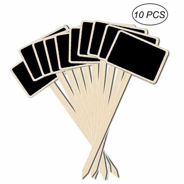 Decorations Garden Tools Plants Tags Classification Marker Wooden Chalkboard