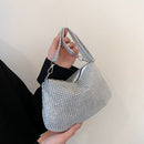 Sequins Evening Clutch Female Shiny Dinner Party Wedding Underarm Totes Bags