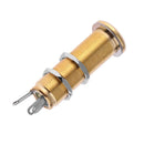 50x15x15mm Brass Guitar Pin Female Output Socket End Plugs for e-Bass Te