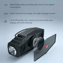 FM LED Flashlight TF Card Support Outdoor Solar Power Beach Boombox K7K3