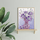 Part Drill Craft Poster DIY Flowers Vase Rhinestones Picture Diamond Painting