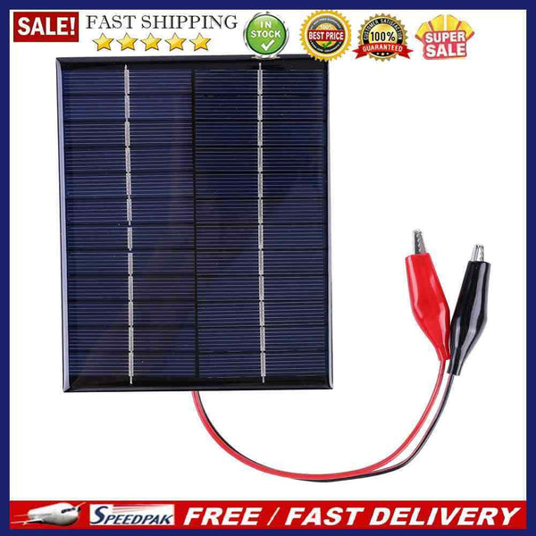 Outdoor Portable DIY Solar Cells Charger 136x110MM for 9-12V Battery Chargi