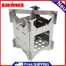 Folding Wood Stove Outdoor Camping Stove for Backpacking Survival Cooking Picnic