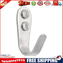Stainless Steel Door Hook Set with Screws Clothes Hat Wall Hanger (3mm)