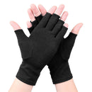 Arthritis Therapy Compression Gloves Ache Joint Relief Mittens (Black M) Newly