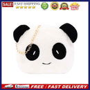 Cute Plush Crossbody Handbag Women Girl Panda Animal Chain Purse Shoulder Bags