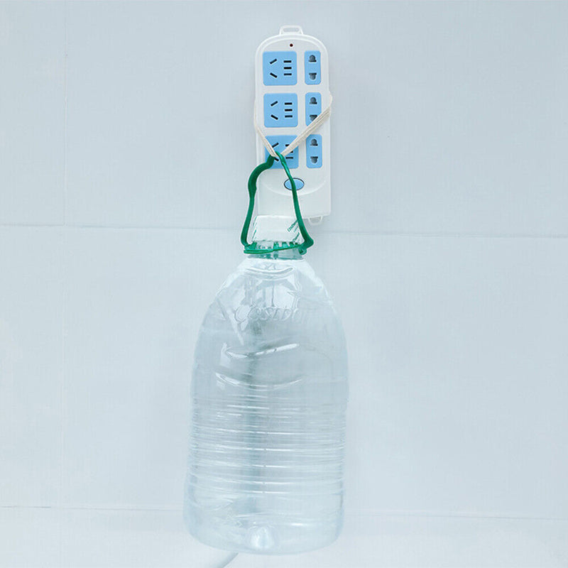 Wall-mounted Router Plug-in Line Board Self Adhesive Desktop Socket Holder Newly