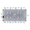 1 to 8 Multi Way Splitter RGB PWM Hub Controller Adapter (12V 4Pin+Shell) Newly