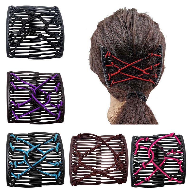 Elastic Rope Hair Accessories Strong Hold Haircut Hair Combs Hairpin Barrette