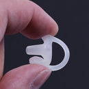 Soft Ear Bud for Covert Acoustic Tube Earpiece for Two-way Radio(White S)