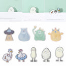 Students Creativity Pagination Mark Funny Bookmark Book Clip Hollow Book Holder