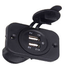 Splitter Dual USB Car Charger Socket Power Adapter Fast Charging Phone Charger