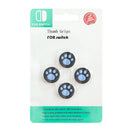 4pcs Cat Paw Silicone Thumb Grips for Nintendo Switch Controller (Blue) Newly
